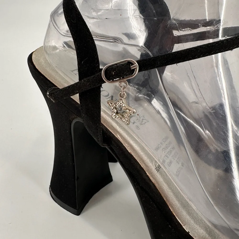 Vintage Y2K Chunky Platform High Heel Bratz Shoes Sandals Size 9